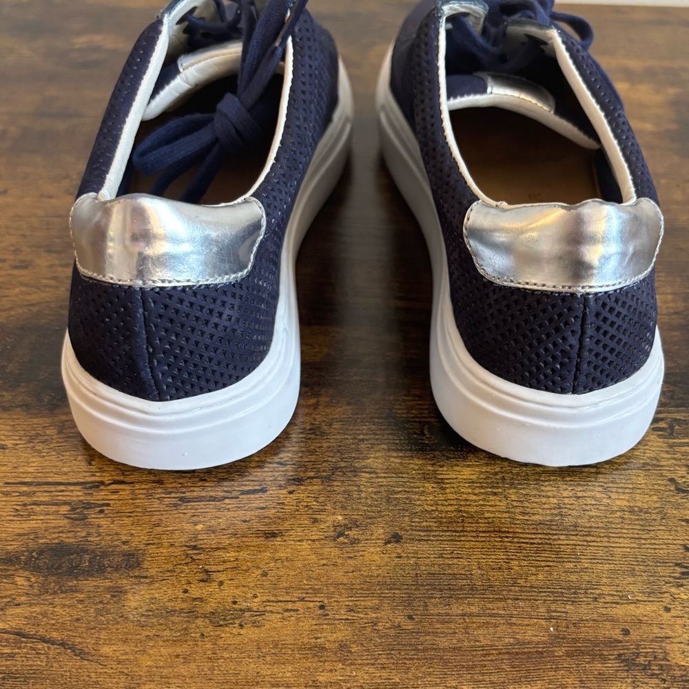 Peter Millar Navy Suede shoes - Picture 7 of 9